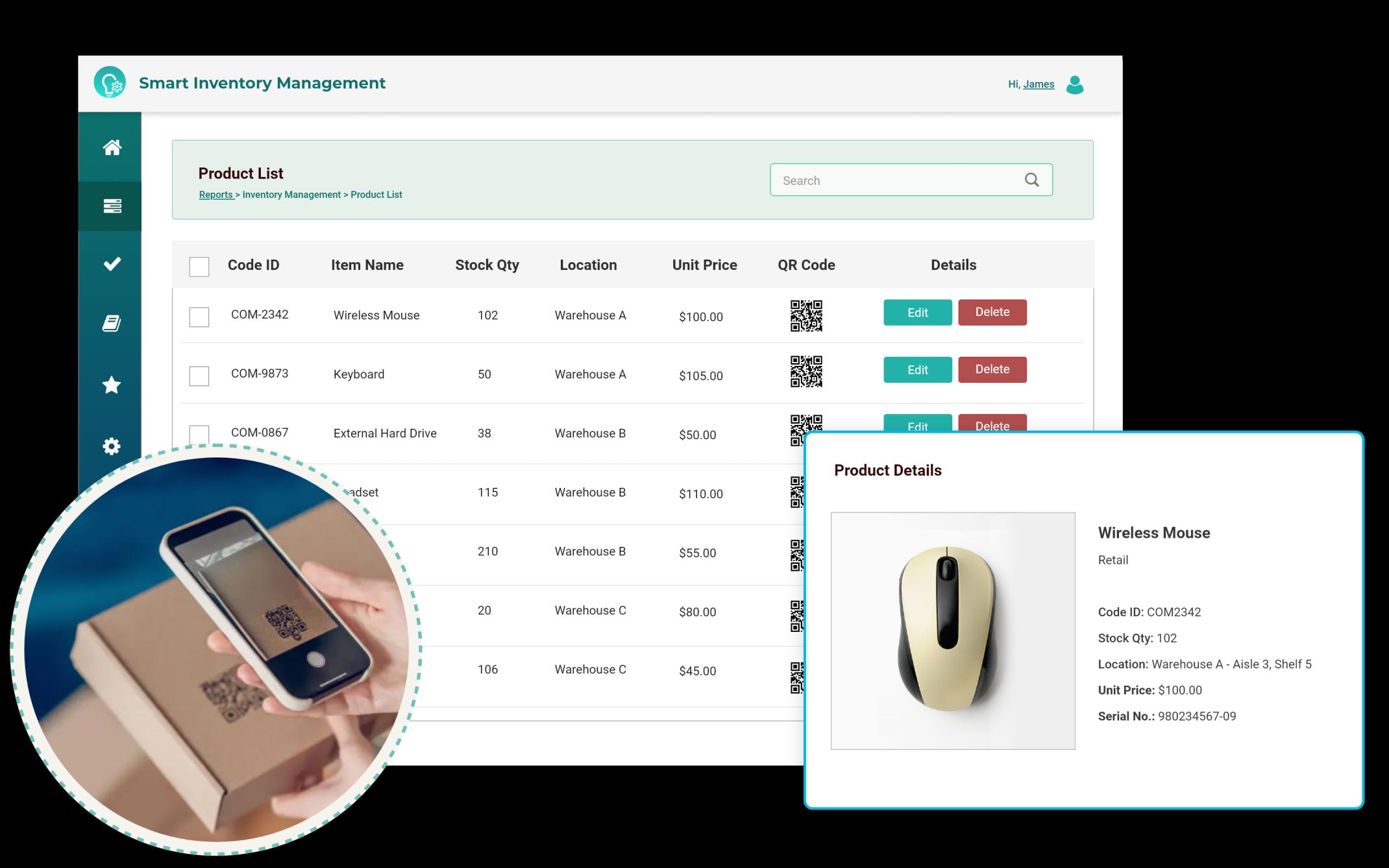 Simplify inventory management, shipping and receiving, supplier management and more.