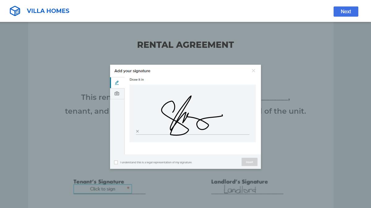 Electronic Signature thumbnail