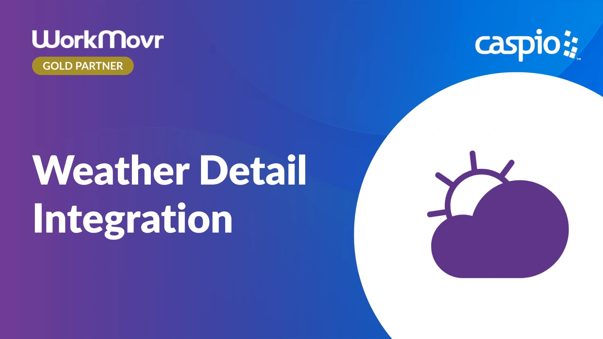 Video overview of WorkMovr's Weather Detail Integration