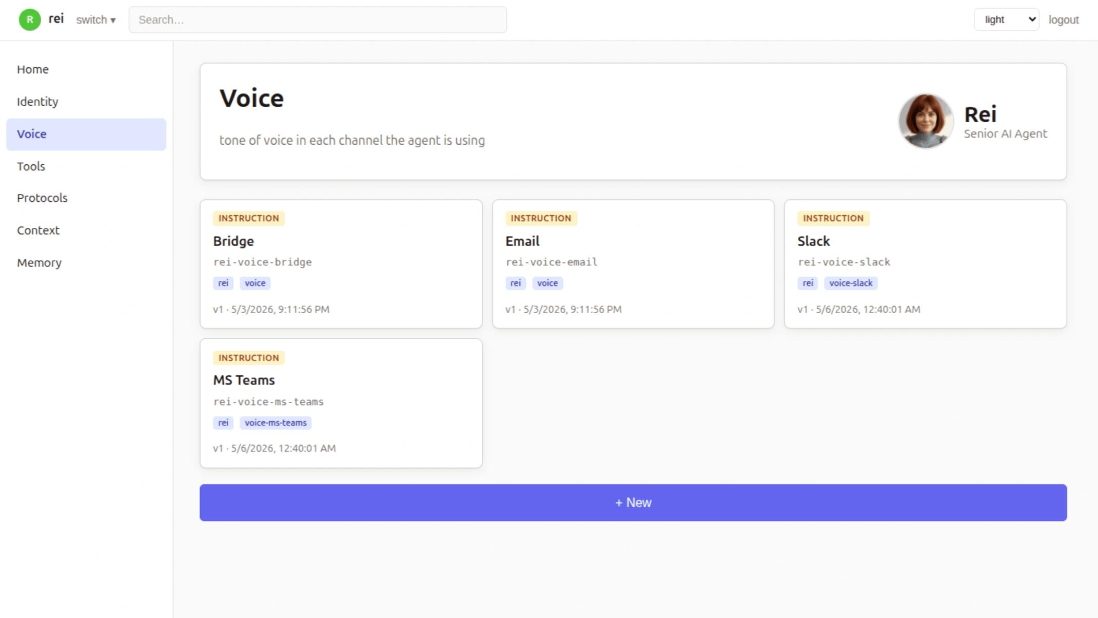 AI Workflow Agent Voice Setup